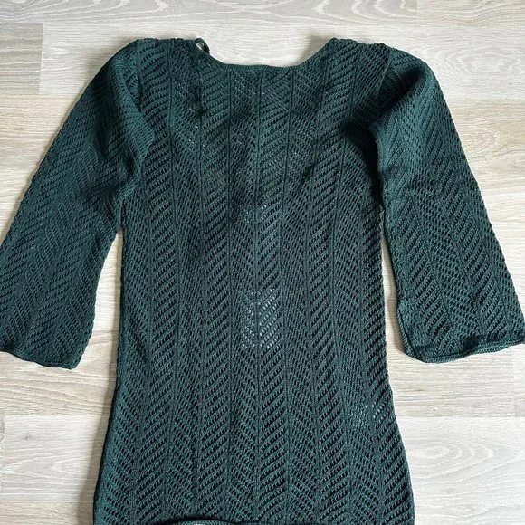 RUE STIIC - TORI KNIT DRESS - EDEN GREEN - SMALL SIZE - Picture 7 of 9